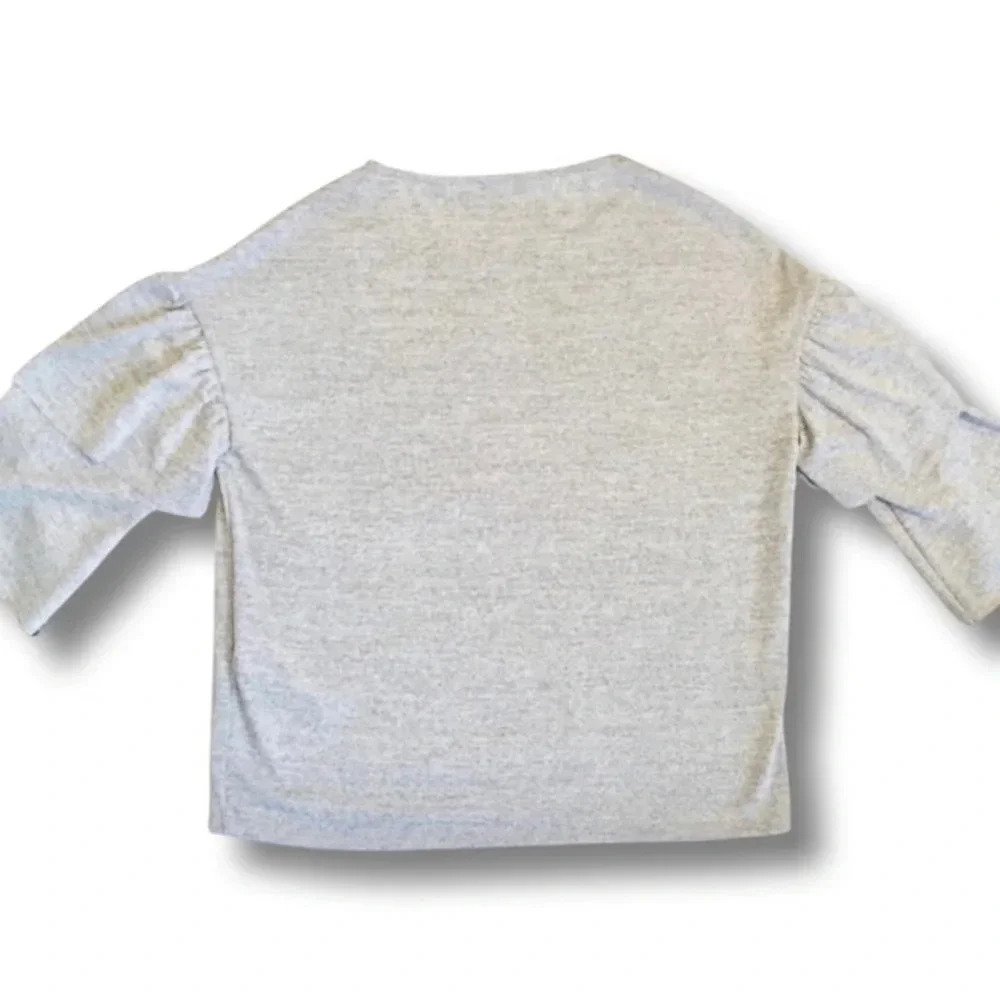 NWT Vero Moda Ruffle Frill Sleeve Top - Picture 6 of 6